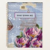 Viktorianische Liebe Gedanken Träume Vogelkäfig Ho Planer (Vorderseite)