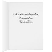 Viktorianische Liebe-Karte (Innen (Rechts))