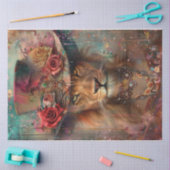 Viktorianische Lion Seidenpapier (Basteln)