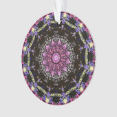 Viktorianische Magenta Ornament (Vorderseite)