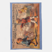 Viktorianische Markenkartenklammern Geschirrtuch (Vertikal)