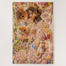 Viktorianische Maus-Baby-Party Cottagecore-Kinderz