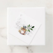 Viktorianische Maus in Teetasse Geschenkanhänger (Beispiel)