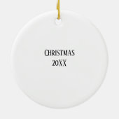 Viktorianische Maus in Teetasse Keramik Ornament (Hinten)