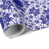 viktorianische mit Blumenspitze Geschenkpapier (Rolleneckpunkt)