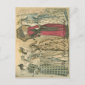 Viktorianische Mode Postkarte (Vorderseite)