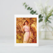 Viktorianische Mode, Vintager Stil Postkarte (Stehend Vorderseite)
