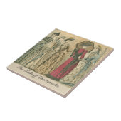 Viktorianische Moden Fliese (Seite)