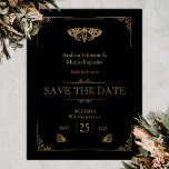 Viktorianische Moth Black Gothic Wedding Save the  Magnetkarte<br><div class="desc">Machen Sie Ihre nicht traditionelle Hochzeit Special mit individualisierbaren gotischen Hochzeit speichern Sie die Daten. Ideal für ein Halloween-Hochzeitsfest oder Hallowedding, dieses mystische Design mit Mottomodellen verlasse Ihre Gäste sprachlos. Wenn Sie ein Paar sind, das Tattoos, Hochzeitsästhetik für Rock und Rollen und gotische Hochzeiten Lieben - diese Hochzeit speichern Sie...</div>