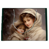 Viktorianische Mutter und Kind Große Geschenktüte (Vorderseite)