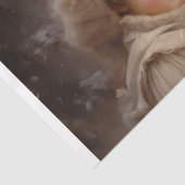 Viktorianische Mutter und Kind Seidenpapier (Detail)