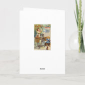 Viktorianische Nähmaschinenwerbung Karte (Rückseite)