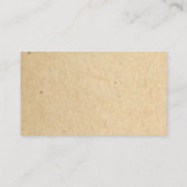 Viktorianische nennende Karte (Rückseite)