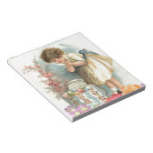 viktorianische Ostereier Notizblock (angewinkelt)