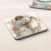 viktorianische Ostereier Untersetzer (Linke Seite)