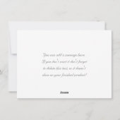 Viktorianische Osterkinder fotografieren Bunnies Feiertagskarte (Rückseite)