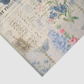 Viktorianische Paare mitten in blauen Schmetterlin Seidenpapier (Ausschnitt)