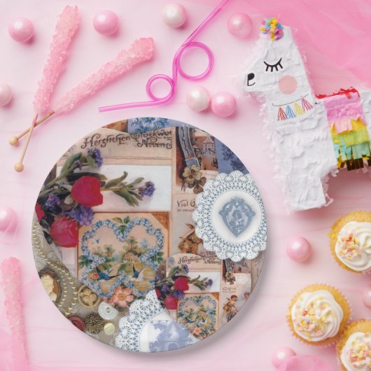 Viktorianische Papierplatte Pappteller (Party)