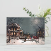 Viktorianische Party Einladung (Stehend Vorderseite)