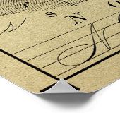 VIKTORIANISCHE PENMANSCHAFT POSTER (Ecke)