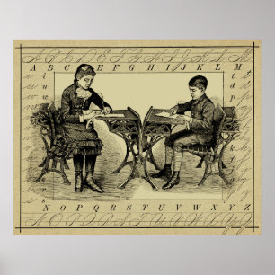 VIKTORIANISCHE PENMANSCHAFT POSTER