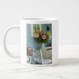 Viktorianische Peonies - Martha's Vineyard Jumbo-Tasse