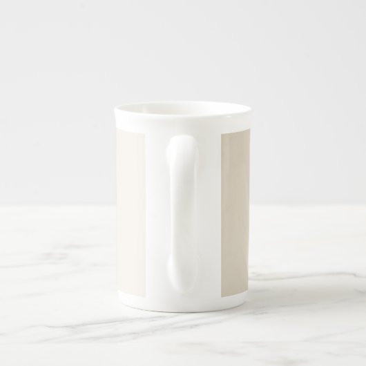 Viktorianische personalisierte Knochen-China-mit Porzellantasse (Rückseite)