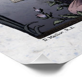 Viktorianische Poesie Art Keats "Bright Star" Glos Poster (Ecke)