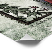 Viktorianische Poesie Art Rossetti "Liebe" Glosse Poster (Ecke)