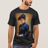 Viktorianische Portraitmalerei T-Shirt (Vorderseite)