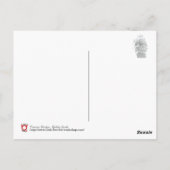 Viktorianische Postbox - Schloss Berkeley Postkarte (Rückseite)