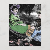 Viktorianische Postkarte (Vorderseite)