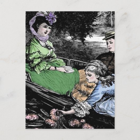 Viktorianische Postkarte (Vorderseite)