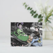 Viktorianische Postkarte (Stehend Vorderseite)