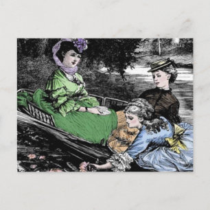 Viktorianische Postkarte
