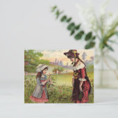Viktorianische Postkarte (Stehend Vorderseite)