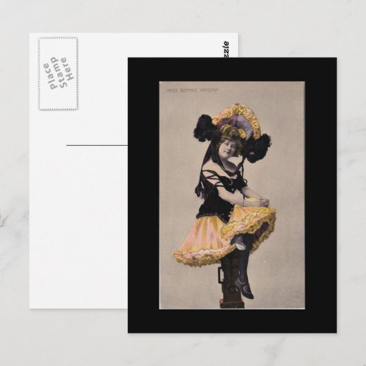 Viktorianische Postkarte (Vorne/Hinten)