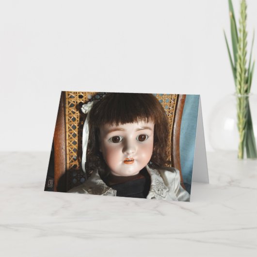 Viktorianische Puppenkarte "Francis" Karte (Vorderseite)