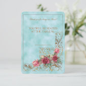 Viktorianische Rahmen - Einladungs-Suite für Hochz Einladung (Stehend Vorderseite)