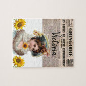 Viktorianische Rätsel für Sonnenblumen Puzzle (Horizontal)