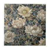 Viktorianische Reben - William Morris Fliese (Vorderseite)