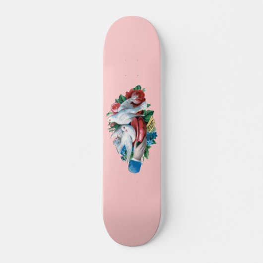 Viktorianische Romantik Skateboard (Vorne)