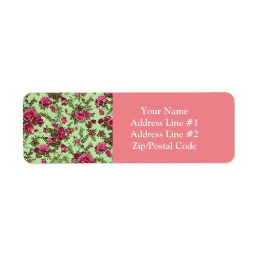 Viktorianische rosa Rosen (Vorne)