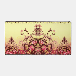 Viktorianische Rose elegante Blumen vintage Schreibtischunterlage