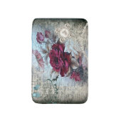 Viktorianische Rose Ephemera Badematte (Vorderseite Vertikal)