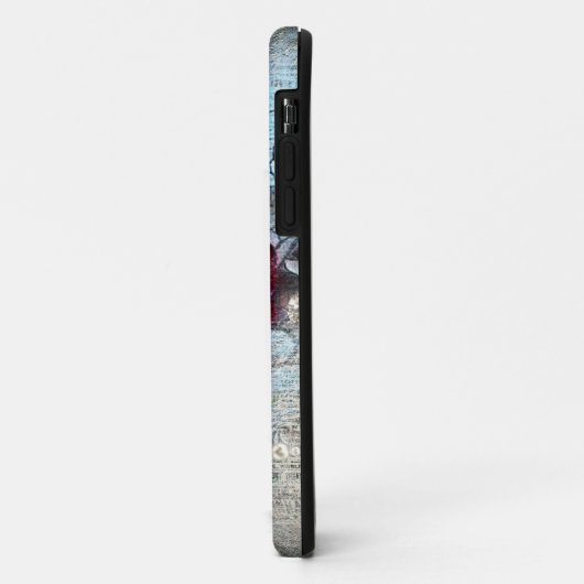 Viktorianische Rose Ephemera Case-Mate iPhone Hülle (Hinten/Links)