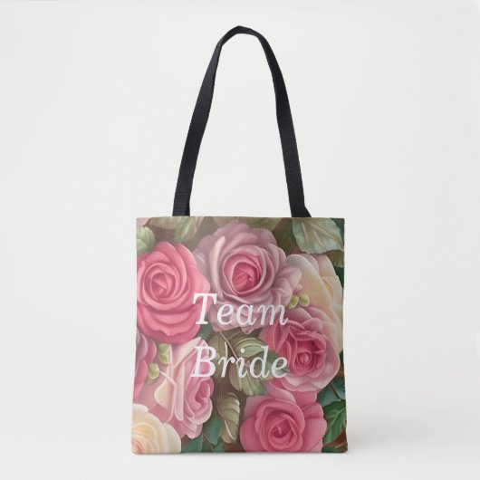 Viktorianische Rose Garden - Wedding Bouquet Tasche (Vorderseite)