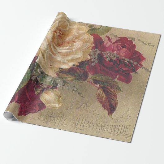 Viktorianische Rose Geschenkpapier (Ungerollt)