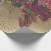 Viktorianische Rose Geschenkpapier (Ecke)