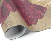 Viktorianische Rose Geschenkpapier (Rolleneckpunkt)